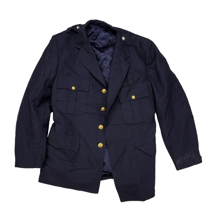 US Fire Department Service Dress Jacket - 46R, 2XLarge - Army & Outdoors - Great Coats