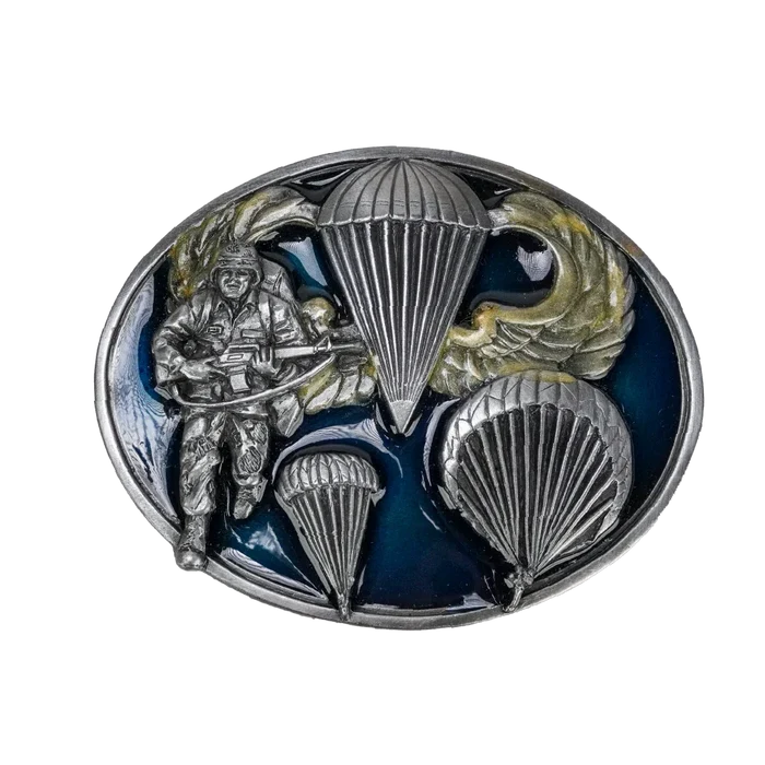 US Made Airborne Belt Buckle, Item 4 - Army & Outdoors - Belts
