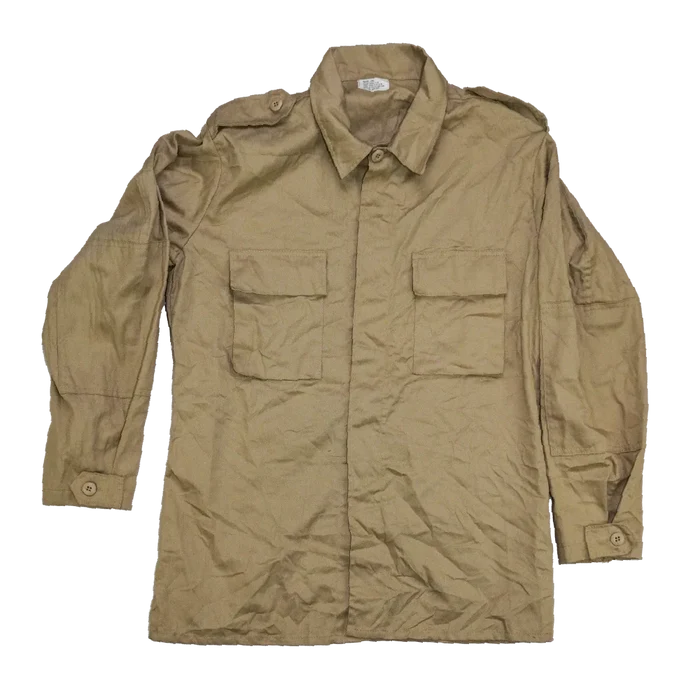 US Made Khaki Field Shirt - Medium Long - Army & Outdoors - Field Shirts