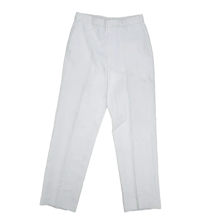 US Navy White Service Dress Trousers - 31R, Small - US Navy Surplus - Dress Trousers