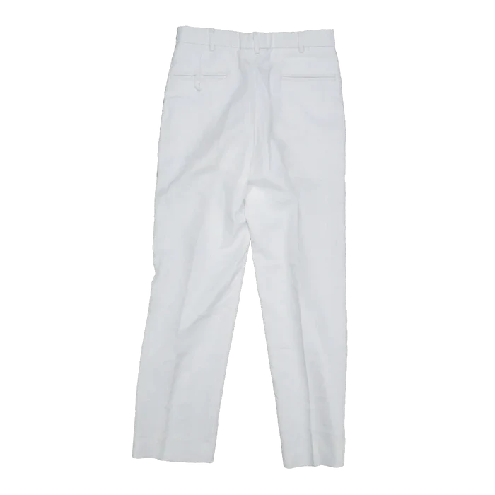 US Navy White Service Dress Trousers - 31R, Small - US Navy Surplus - Dress Trousers