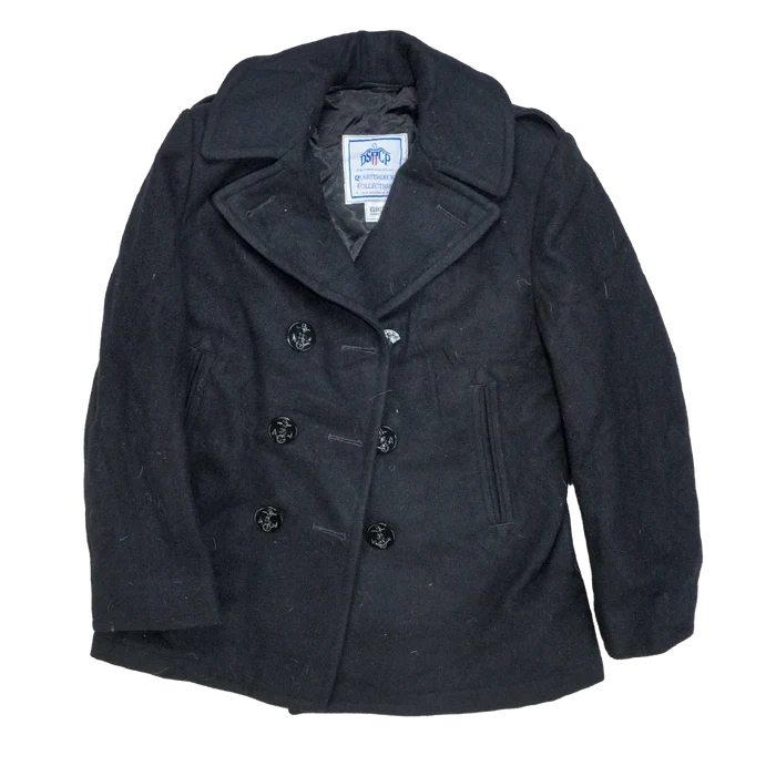 US Navy Women's Wool Pea Coat - Medium - US Navy Surplus - Great Coats