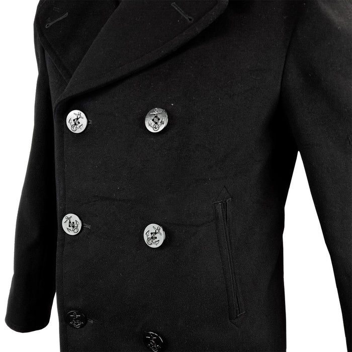 US Navy Wool Pea Coat - Value Grade - US Navy Surplus - Great Coats