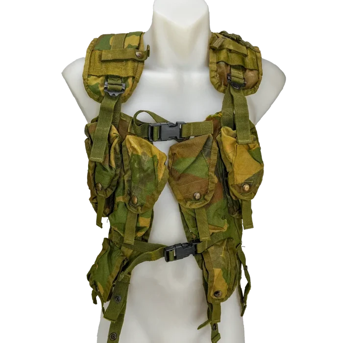 USGI 1st Gen Woodland Load Bearing Vest, Item 2 - Film Production Used - Combat Vests & Rigs