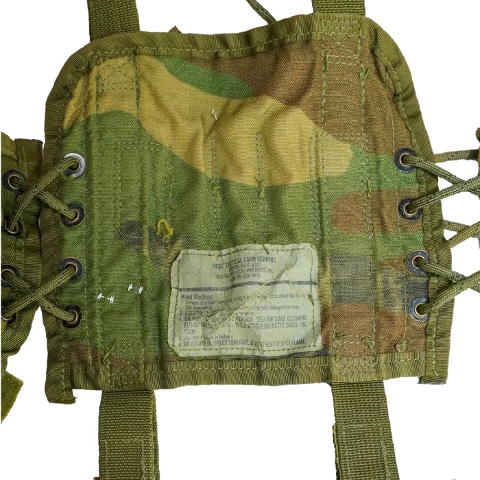 USGI 1st Gen Woodland Load Bearing Vest, Item 2 - Film Production Used - Combat Vests & Rigs