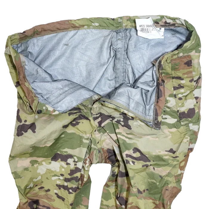 USGI Multicam APECS Wet Weather Trousers - Medium Regular - US Army Surplus - Rain Trousers