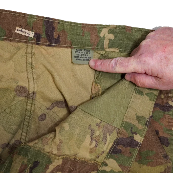 USGI OCP Green Dyed Field Trousers - XLarge - Film Production Used - Combat Trousers