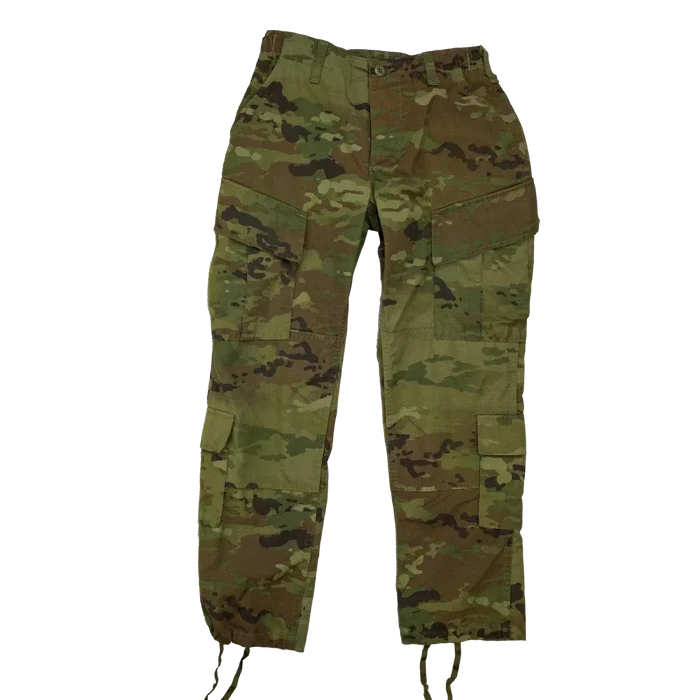 USGI OCP Green Dyed Women's Field Trousers - 28R, Small - Film Production Used - Combat Trousers