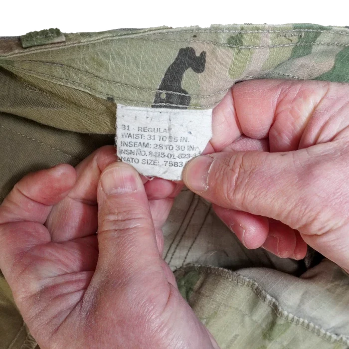 USGI Women's Multicam Trousers - 31R, Medium - US Army Surplus - Combat Trousers