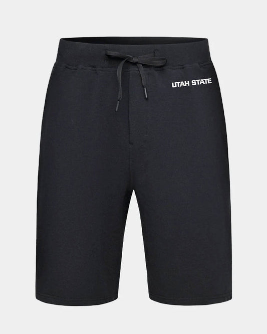 USU Peak Sweat Black Shorts