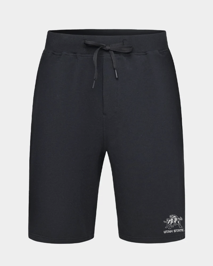 USU Peak Sweat Black Shorts