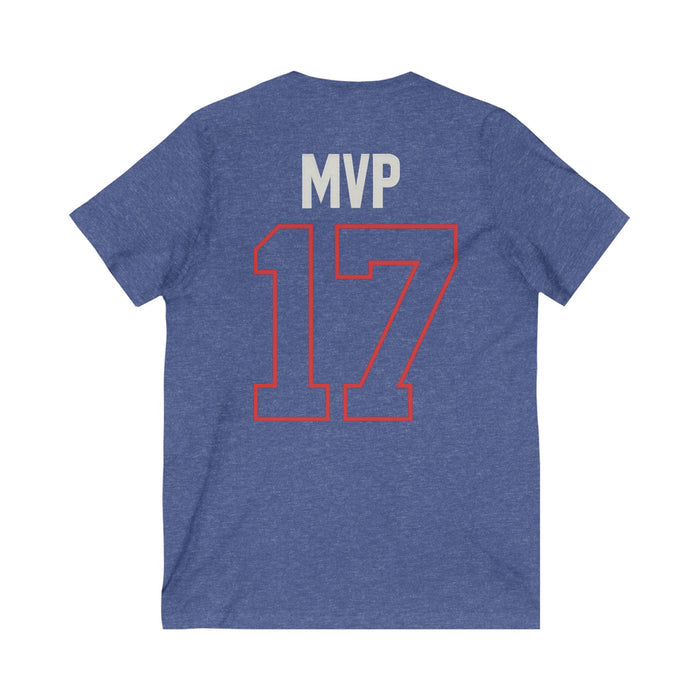 V-Neck Tee Woman's MVP 17 Buffalo Football Tshirt