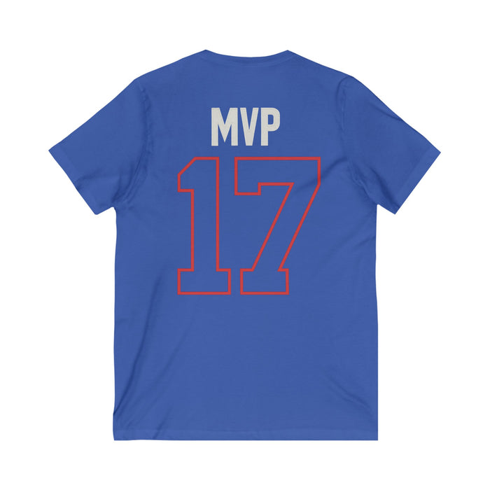 V-Neck Tee Woman's MVP 17 Buffalo Football Tshirt