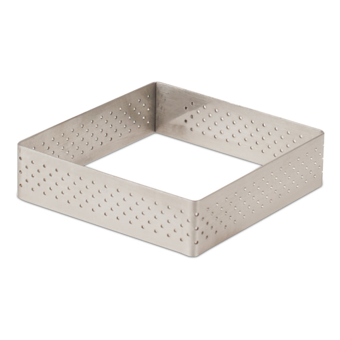 Valrhona Perforated SquareTart Ring - 2.75-in