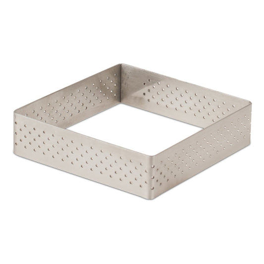 Valrhona Perforated SquareTart Ring - 2.75-in