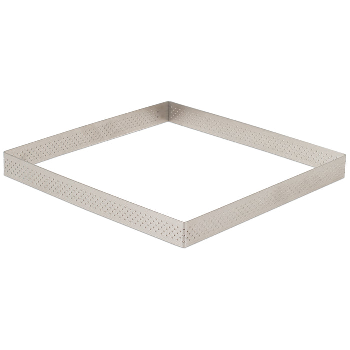 Valrhona Perforated SquareTart Ring - 2.75-in