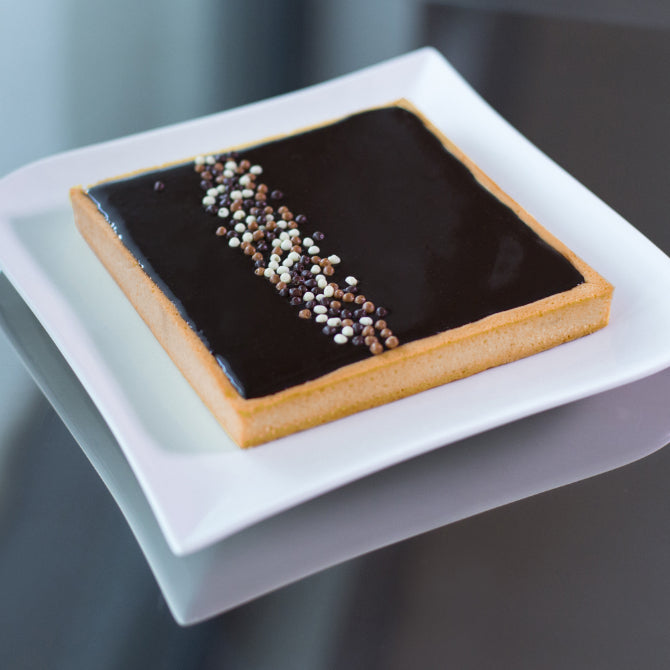 Valrhona Perforated SquareTart Ring - 2.75-in