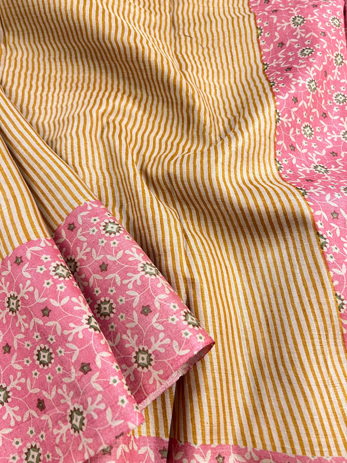 Veena stripe tile saree