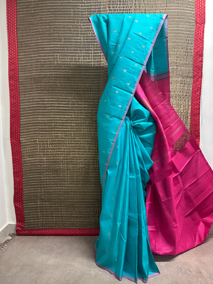 Vera Droplet Kanchipuram Silk Saree