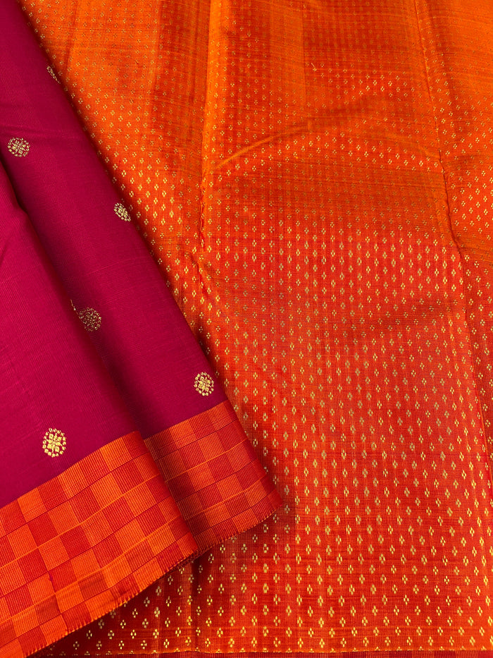 Vera mat border kanchipuram silk saree