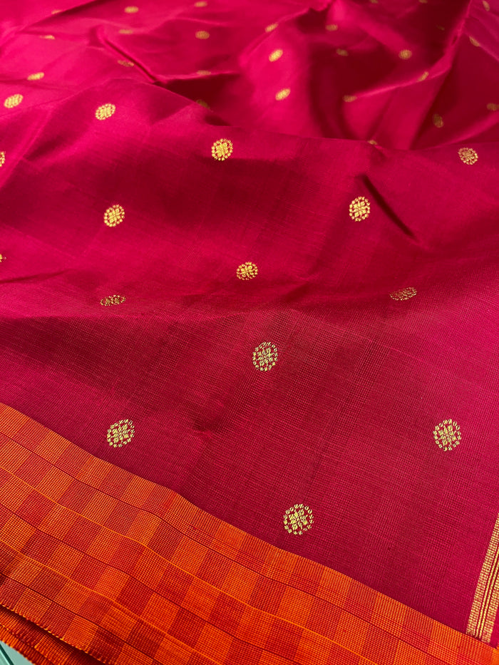 Vera mat border kanchipuram silk saree