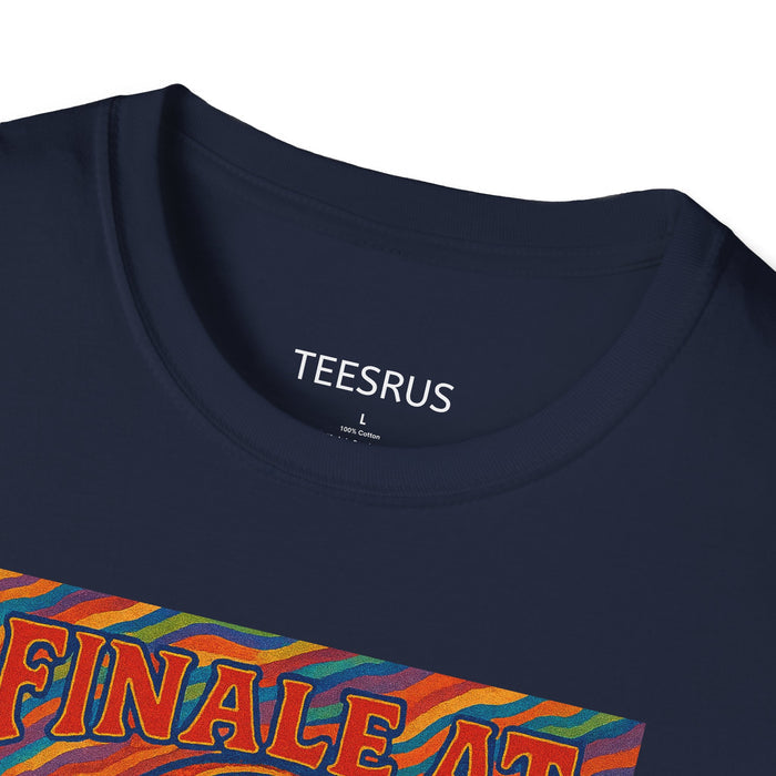 Vibrant Graphic T-Shirt - Finale at The Ralph, Casual Wear, Festival Shirt, Gift for Music Lovers, Summer Fashion