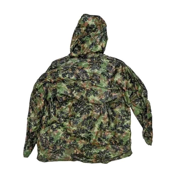 Vintage Hawaiian Camo Wet Weather Jacket - XLarge - Army & Outdoors - Rain Jackets