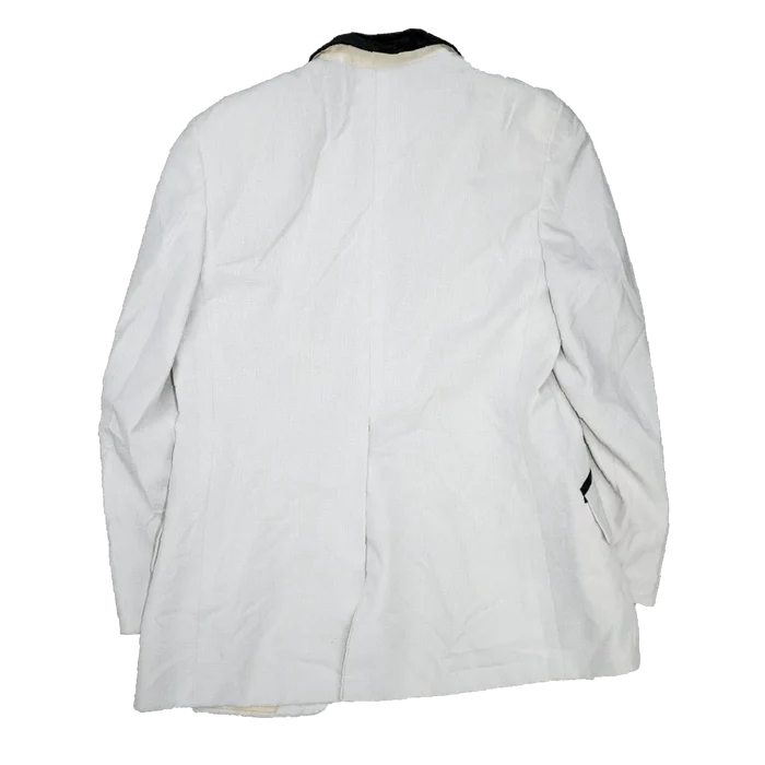 Vintage Lord West White Tuxedo Jacket - 41R, Large - Army & Outdoors - Dress Jackets