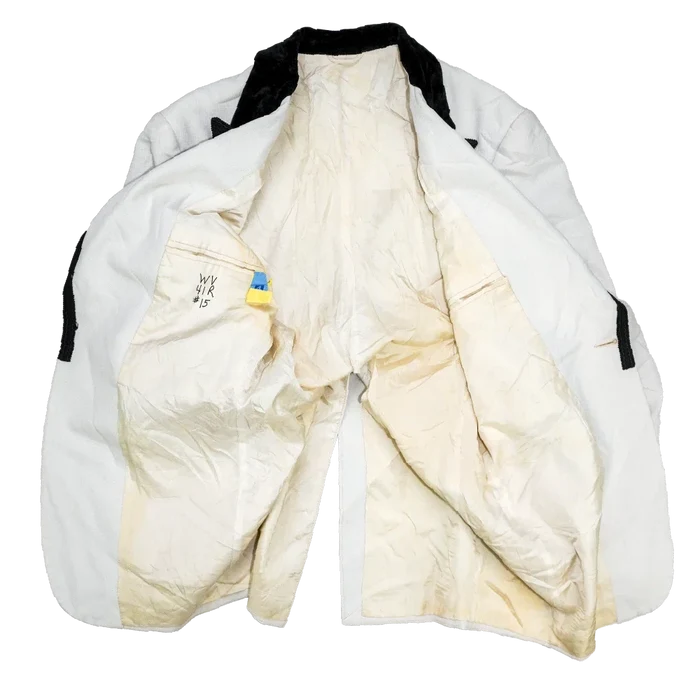 Vintage Lord West White Tuxedo Jacket - 41R, Large - Army & Outdoors - Dress Jackets