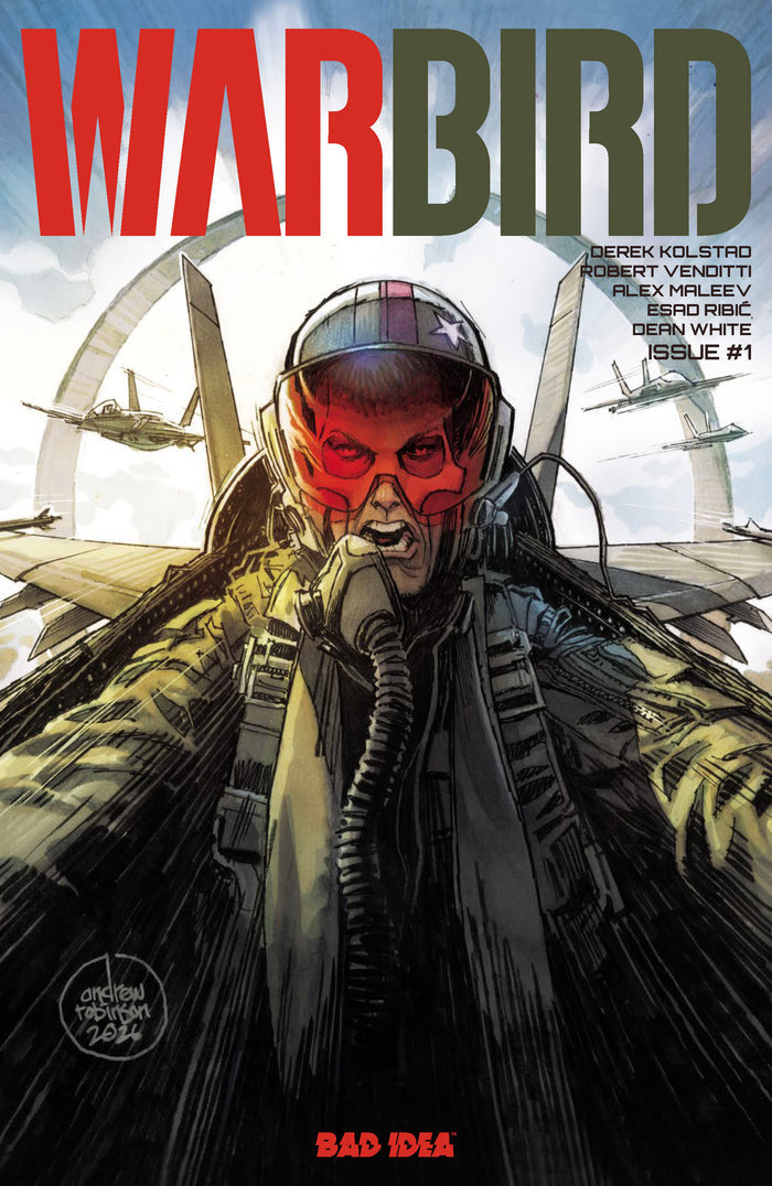 WARBIRD #1 GOTHAM CITY LIMIT TRADE DRESS EXCLUSIVE ANDREW ROBINSON COVER ART