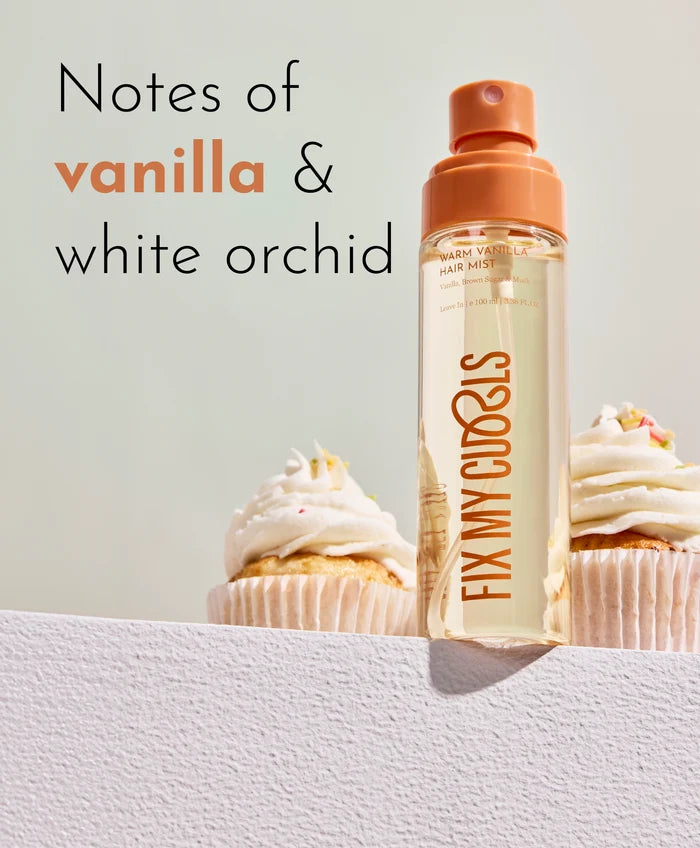Warm Vanilla Hair & Body Perfume Mist (100ml)