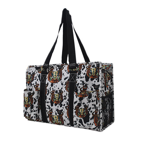 Western Frontier NGIL Zippered Caddy Large Organizer Tote Bag