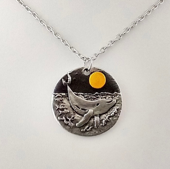 Whale Pendant Necklace