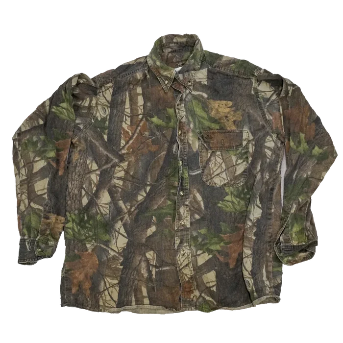 Whitewater Outdoors Realtree Camo Shirt - Large - Army & Outdoors - Field Shirts