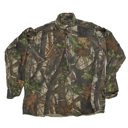 Whitewater Outdoors Realtree Camo Shirt - Large - Army & Outdoors - Field Shirts