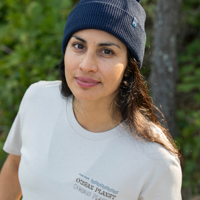 WHOI Waffle Knit Beanies