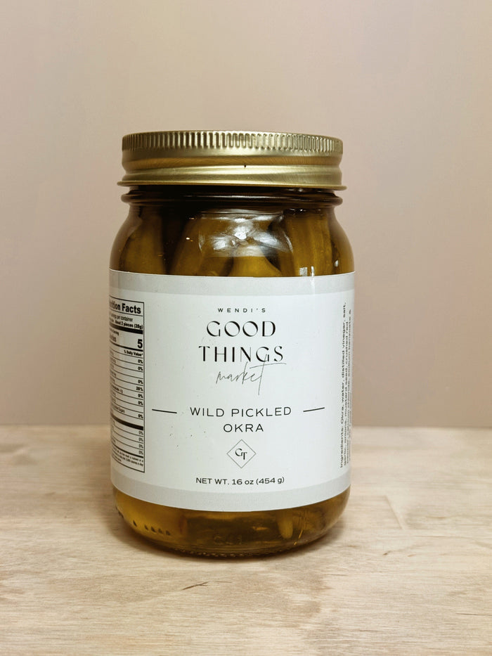 Wild Pickled Okra