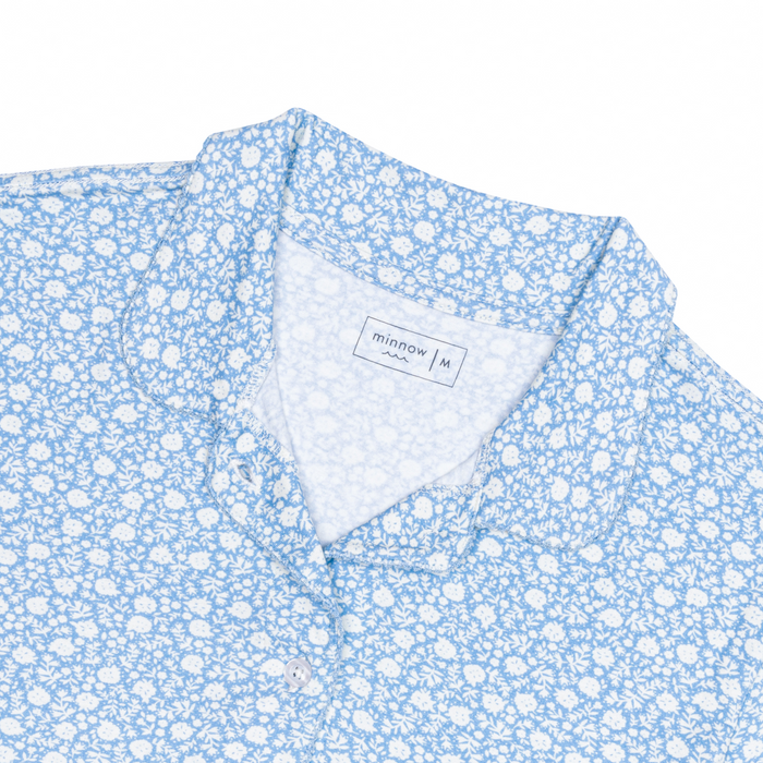 women's alpine fiore collared pima pajamas set