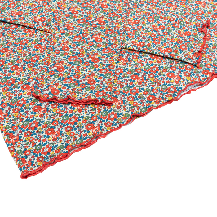 women's Betsy Ann pajamas set made with Liberty Fabrics