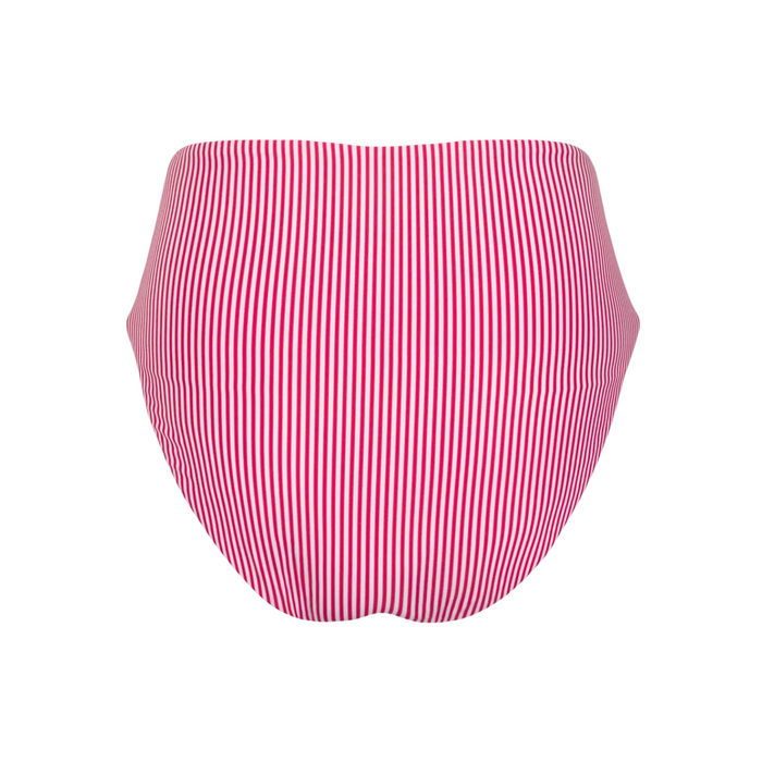 women's gondola stripe high waist bikini bottom