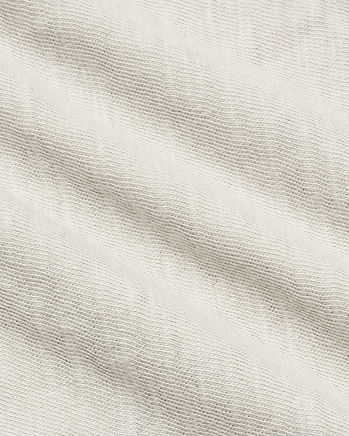 Womens Oatmeal Slub Scoop Neck Tee 4-Pack close-up of soft knit texture.