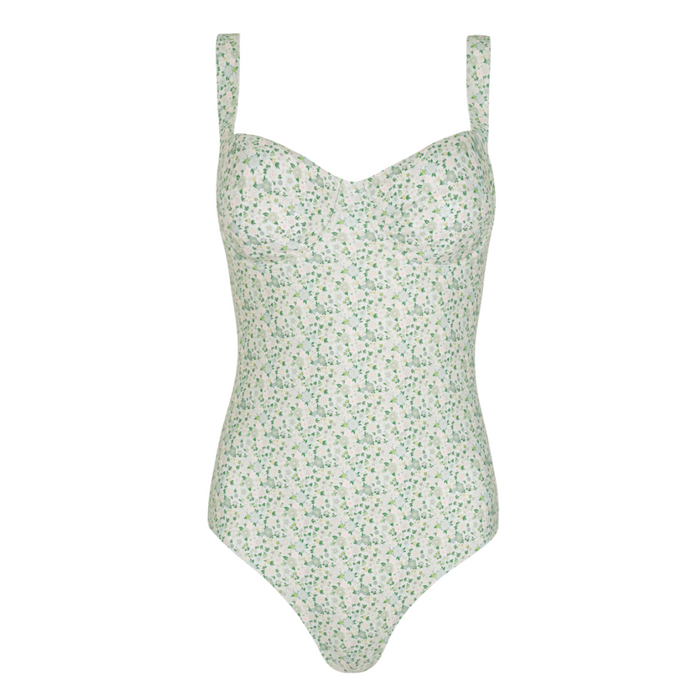 women's sea marsh floral one piece