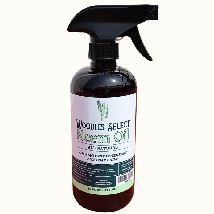 Woodies Select Neem Oil All Natural Organic Pest Deterrent and Leaf Shine