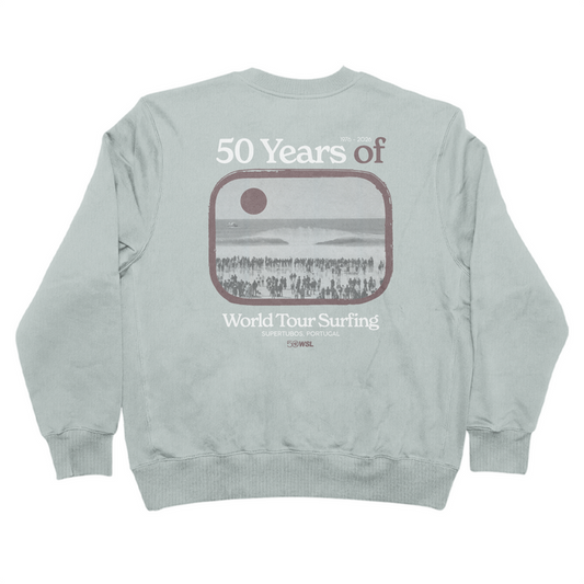 WSL50 Supertubos Oversized Crew Sweatshirt - Unisex