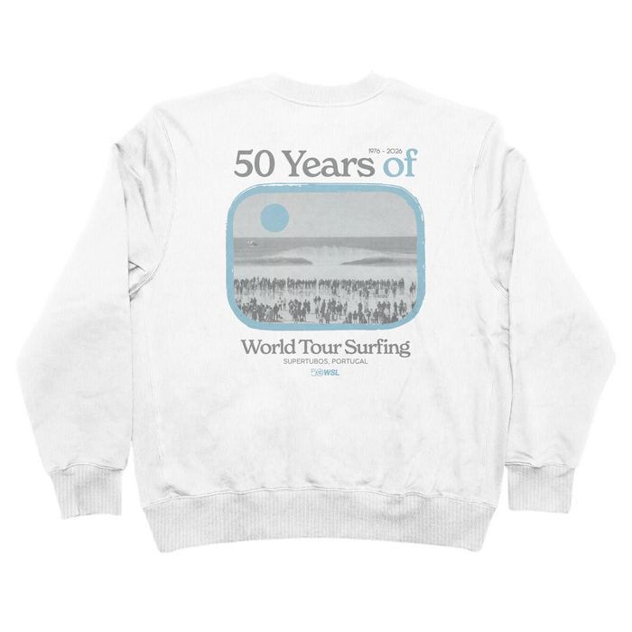 WSL50 Supertubos Oversized Crew Sweatshirt - Unisex