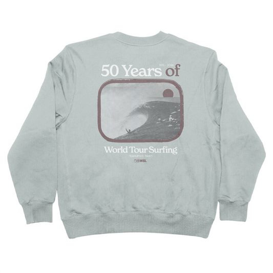 WSL50 Tahiti Oversized Crew Sweatshirt - Unisex