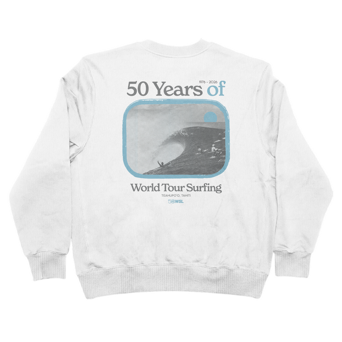 WSL50 Tahiti Oversized Crew Sweatshirt - Unisex