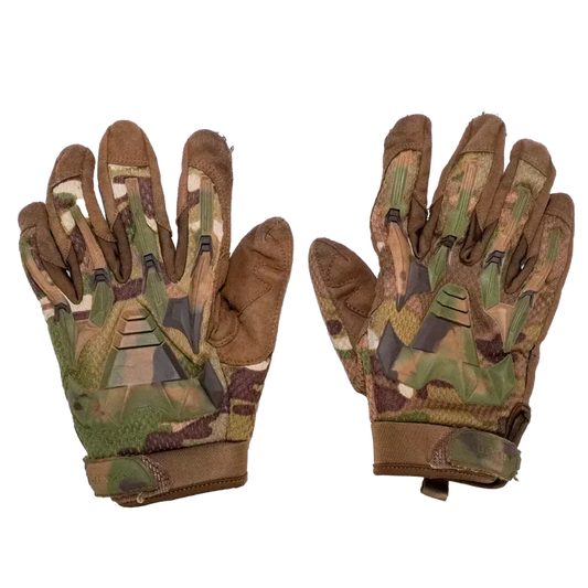 WTactful Multi Camo Gloves - Large - Film Production Used - Gloves