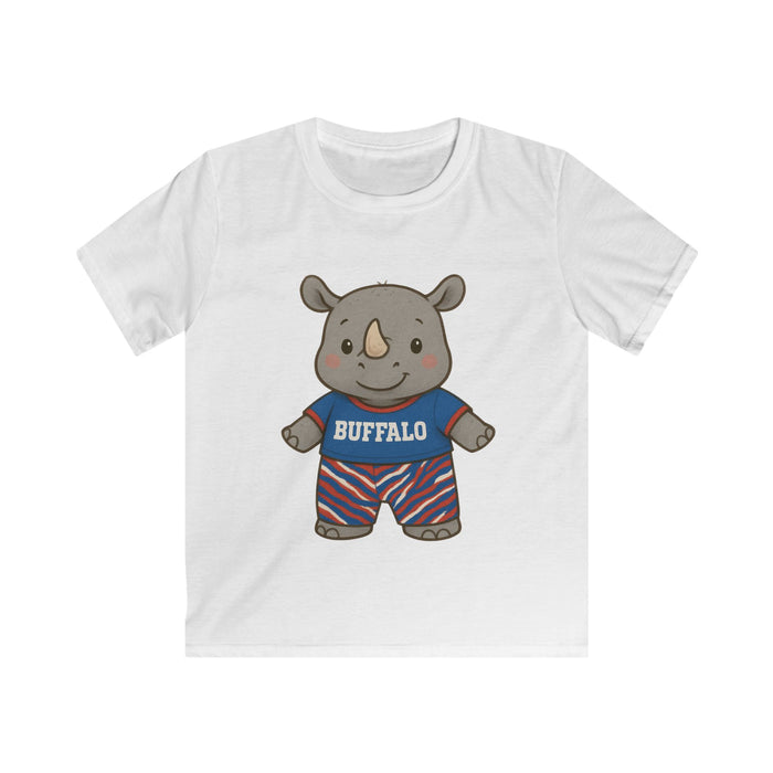 Youth Buffalo Football  - Baby Rhino Tee