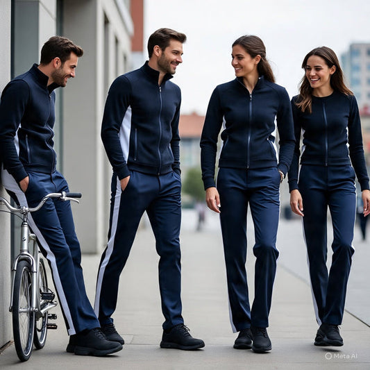 Zipzone Signature Unisex Tracksuit | Premium Polyester Athletic Set - Zipzone International